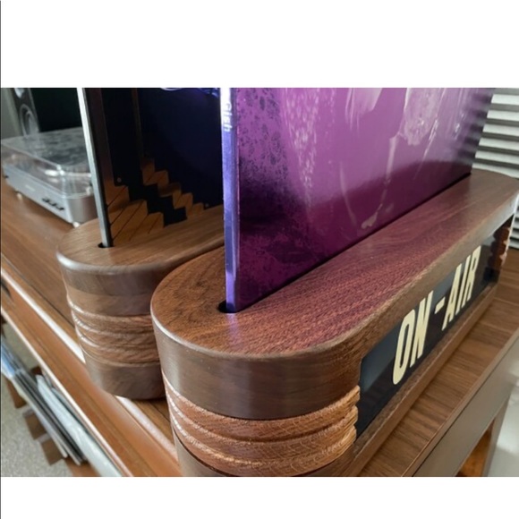 It’s back!!!!!!   🎉HP 🎉 Vinyl Record Stand Real wood - Picture 8 of 12